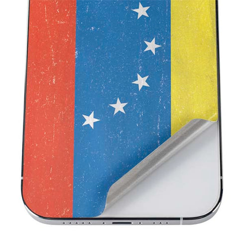 Venezuela Flag Distressed iPhone 12 Pro Skin